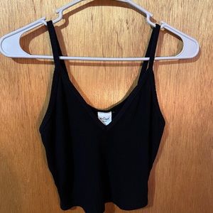 V neck crop top